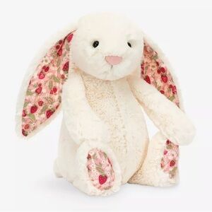 Jellycat Blossom Cream Bunny Berry / NWT / 100% Authentic/Medium / OUT OF STOCK